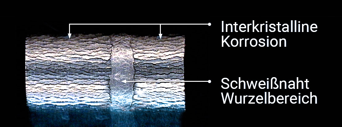 Korrosionsversuche / IK-Test